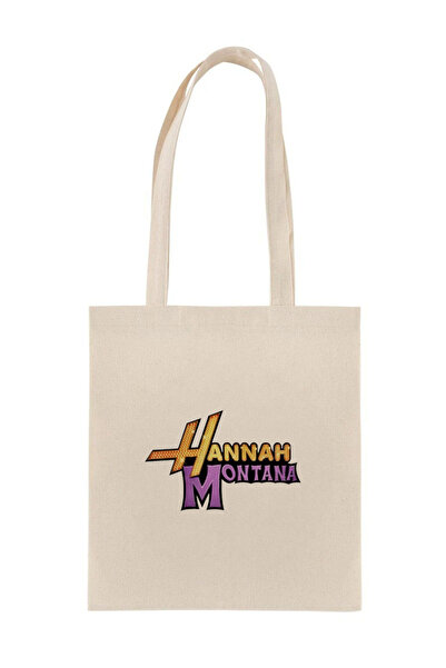Namgo Hannah Montana Baskılı Bez Çanta