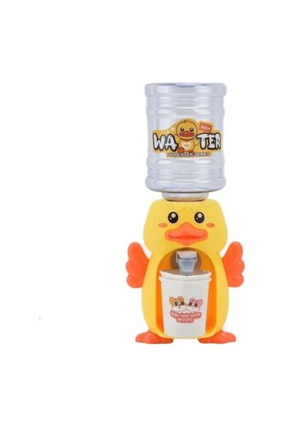 OEM Mini Water Dispenser Toy, Duck, 23 cm, Yellow
