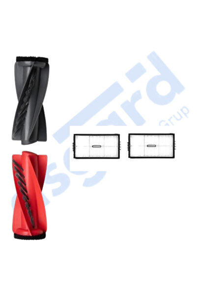 Asgard Grup Compatibil cu Roborock Saros 10R 1 perie principală 2 filtre