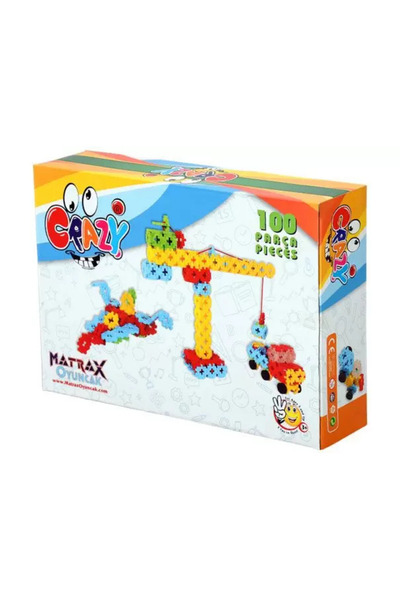 welcomein 100 Parça Eğitici Renkli Yapı Blokları Seti – Çocuklar İçin Zeka Ge...