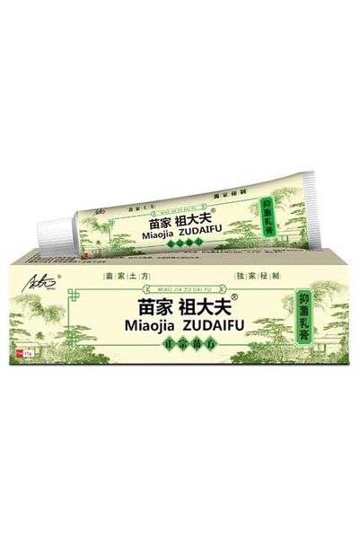 MIAO zudaifu Skin Herbal Psoriasis Dermatitis Eczema Pruritus Psoriasis Cream Ointment