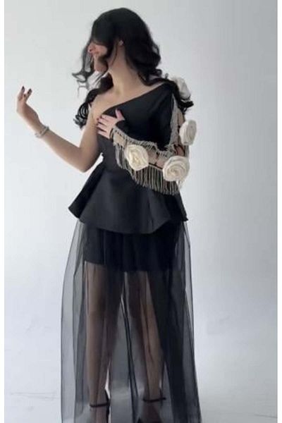 SOOL Evening Black Dress
