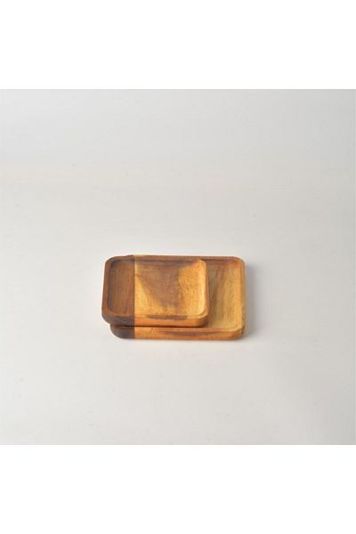 Tohana Acacia Double Serving Plate