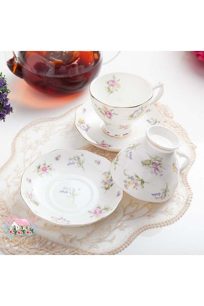 THE COUNTRY HOUSE Country House Mug in Royal Albert Pattern (180 ml)