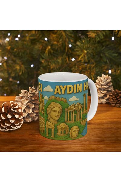 sıradışıhediyem Light Souvenir Mug Cup Light Mug and Light Souvenir Magnet Gift