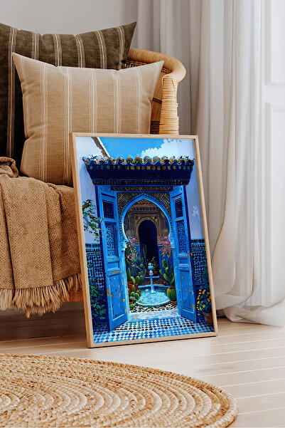 Dekorsiahome One Piece Wooden Framed Painting Tk0924