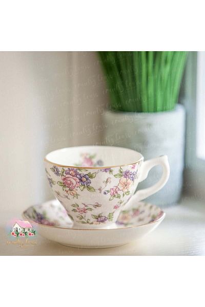 THE COUNTRY HOUSE Country House Mug in Royal Albert Pattern (180 ml)