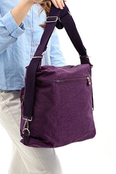 yuzuco Ультралегка сумка для жінок, що носиться на спині та плечі, чорна (модель: 571-5B)