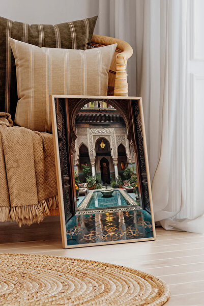 Dekorsiahome Εικόνα με ξύλινο πλαίσιο μονοκόμματο TK0955