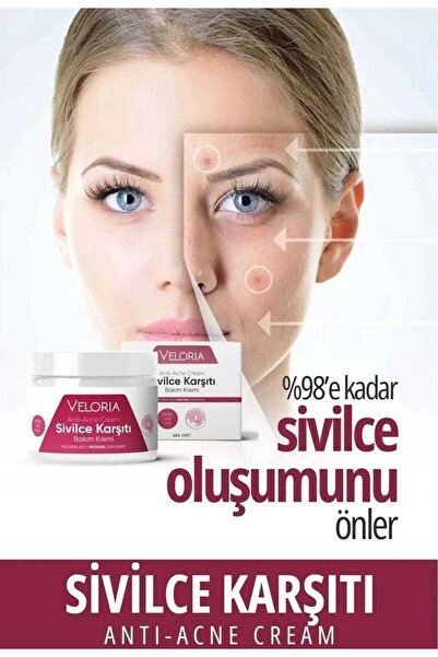 Veloria Cosmetics Sivilce1 Önleyici Anti Ve Siyah Nokta Karşıtı Leke.giderici...