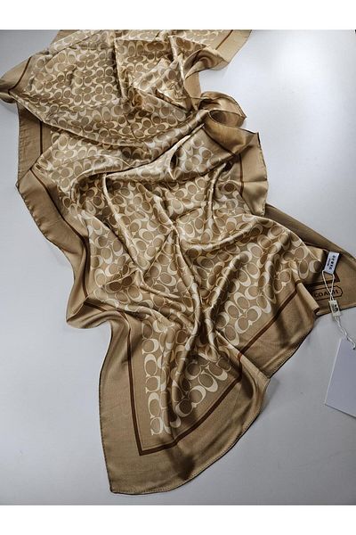 Webinay Home C Pattern Voile Silk Shawl Summer New Season Scarfs Hijab