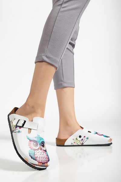 Valeriiastock New Season Printed Sabo Slippers Orthopedic