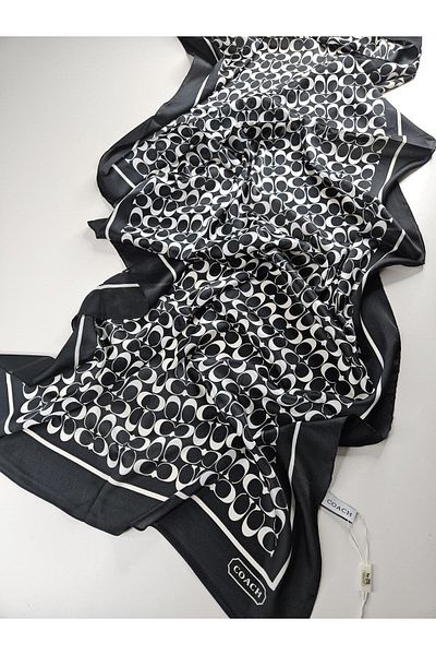 Webinay Home C Pattern Voile Silk Shawl Summer New Season Scarfs Hijab