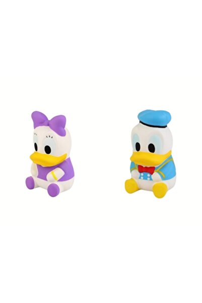 OEM Set 2 Jucarii Squishy, tip Donald si Daisy, multicolor, 12 cm