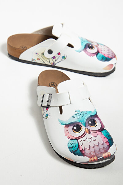 Valeriiastock New Season Printed Sabo Slippers Orthopedic