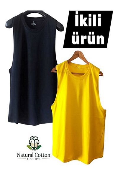 MUTLUGYM Fitness Gym Tank Top Athlete 2-Piece Training Tank Top