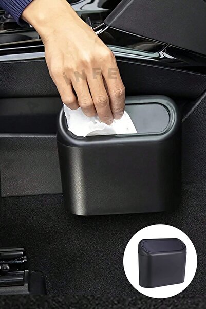 İnfeta Clamshell Auto Car Trash Can Organizer