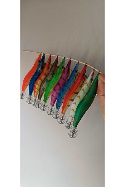 hobidaşım 10’lu Çantalı Kalamar Zokası Seti — Fosforlu & Dayanıklı