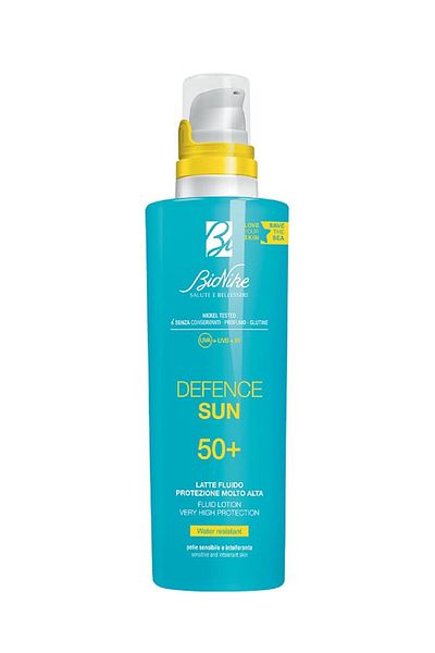 BioNike Defence Sun Lotion for Sensitive and Intolerant Skin, SPF 50+