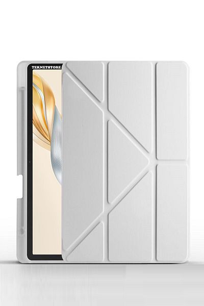 TEKNETSTORE Honor Pad X9A 11.5 Inch 2025 Tablet Compatible Case Folding Pen Holder Stand Smart Cover with Sleep Mode