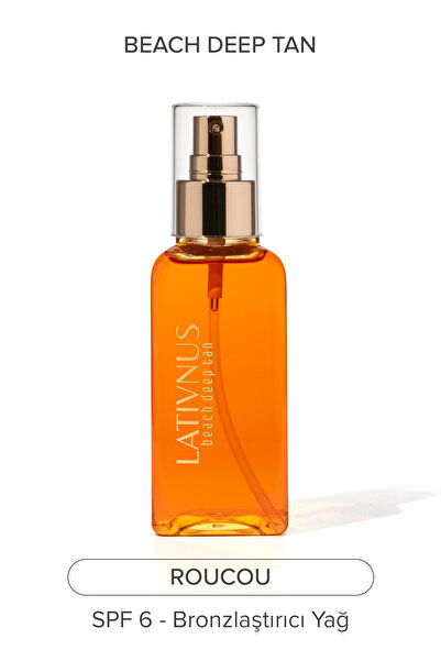 lativnus Roucou Bronzlaştırıcı Yağ SPF 6 - 100 ml