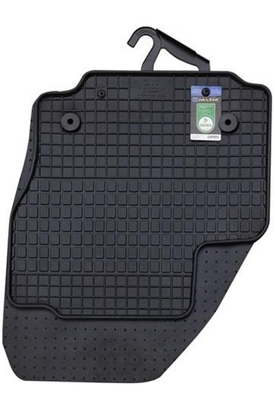 PETEX Set of 4 rubber car mats 39310PX, black, compatible with Ford Galaxy WA6 and Ford S-Max