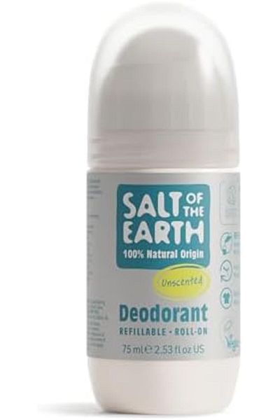 Saltoftheearth Salt of the Earth Natural Refillable Unscented Deodorant