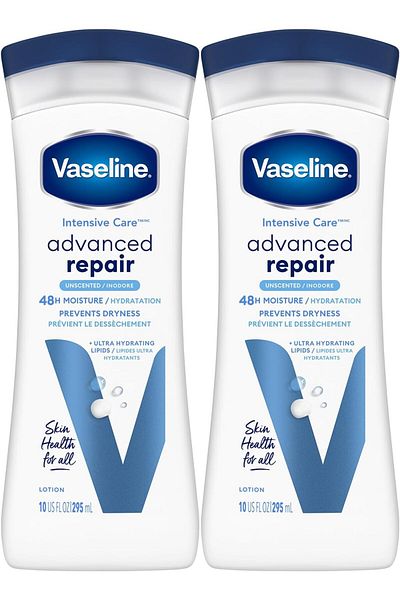 Vaseline Body Lotion - Moisturizing and Soothing for Dry Skin, 400 ml