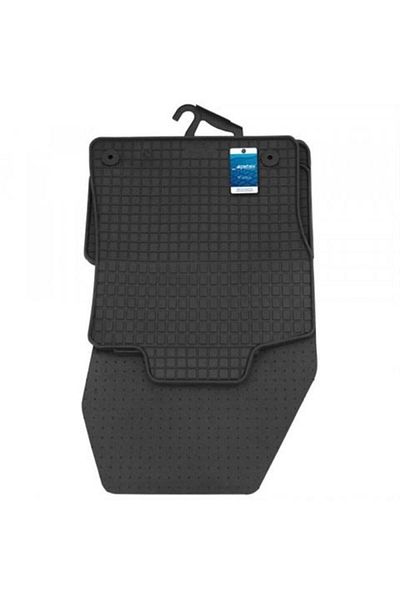 PETEX Set of 4 rubber car mats 25712, black, compatible with Peugeot 308, manufactured in January