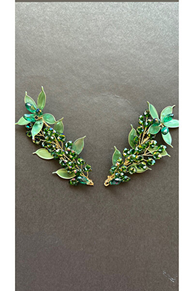 Store Green Bridal Accessory Comb Model Hair Accessory