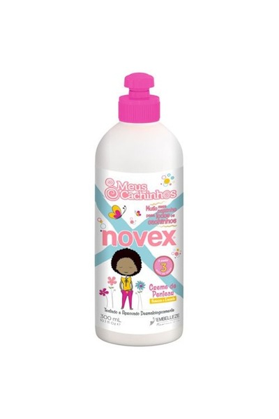NOVEX My Little Curls Brazilian Curl Cream with Natural Oils for Toddlers Gentle Formula for Curly Hair 300ml