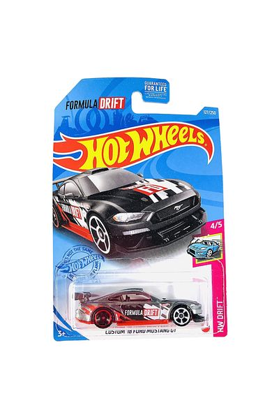 HOT WHEELS Masinuta Metalica Hot Wheels, 2018 Ford Mustang GT Custom, Formula Drift, 1:64