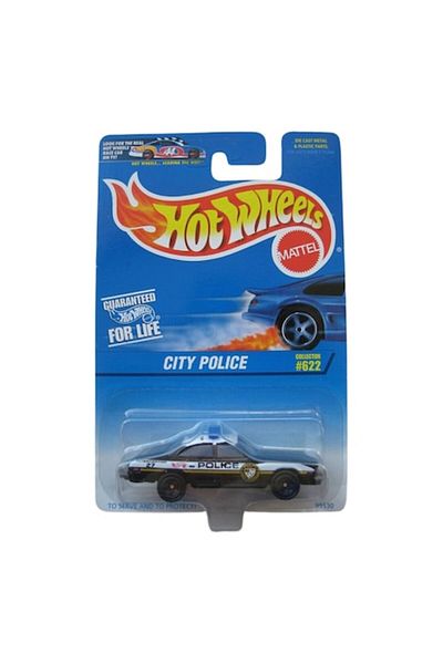 HOT WHEELS Masinuta Metalica Hot Wheels, Buick Regal City Police, Collector #622 - Editia 1997, Negru, 1:64