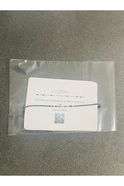 OEM Morse Code Bracelet - Cristian