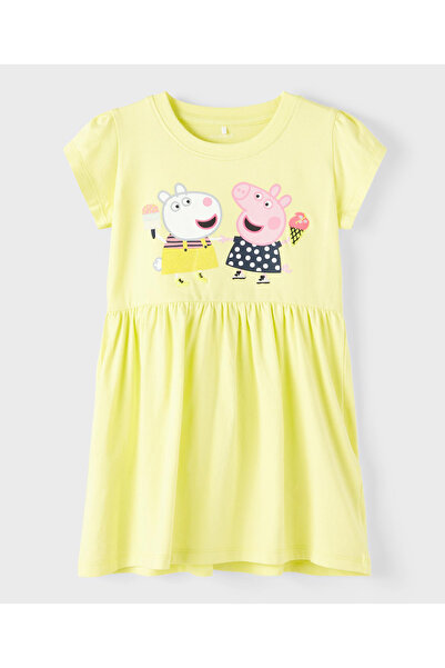 Name it Peppa Pig Dress - Sunny Lime