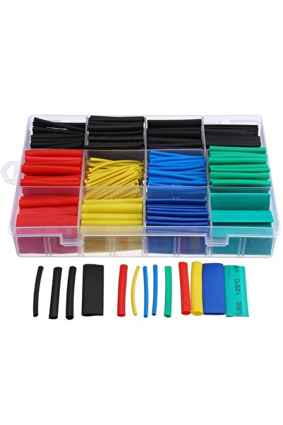 OTO HIRDAVAT MARKET 530 Pieces Boxed Heat Shrinkable Tube Set