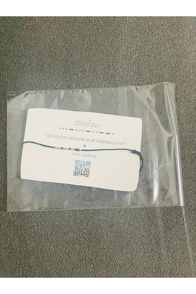 OEM Morse Code Bracelet - Stefan