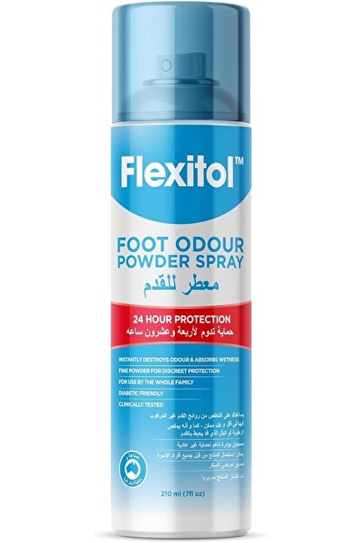 FLEXITOL بخاخ معطر للقدمين، 210 مل، للجنسين