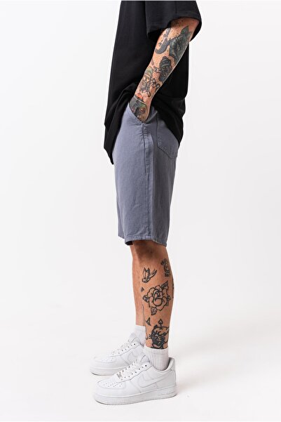 Respire Men's Piece Paint Shorts Smoked