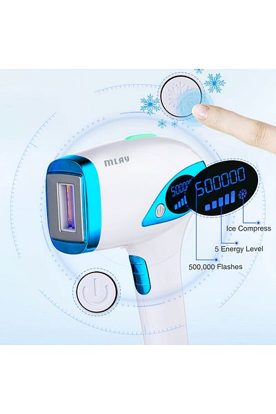 KINSEI BEAUTY T4 Hair Removal Cooling Painless Use For Face Body Bikini Hair Remover Machine