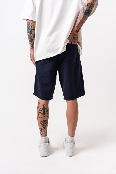 Respire Men's Piece Paint Shorts Navy Blue