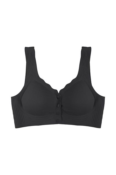 koza iç giyim Laser Seamless Covered Front Clasp Bra Bustier Without Underwire
