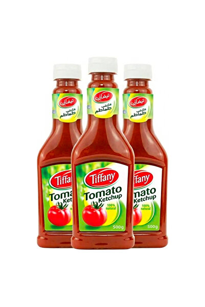 Tiffany كاتشب الطماطم، 500 غرام × 3