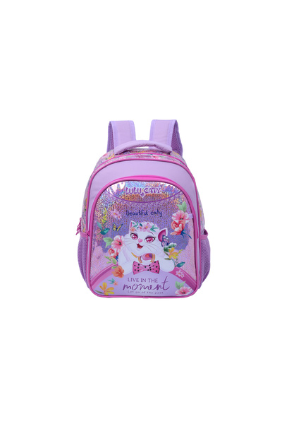 LuluCaty حقيبة ظهر لولو كاتي 13.5 بوصة، كاتي الجميلة