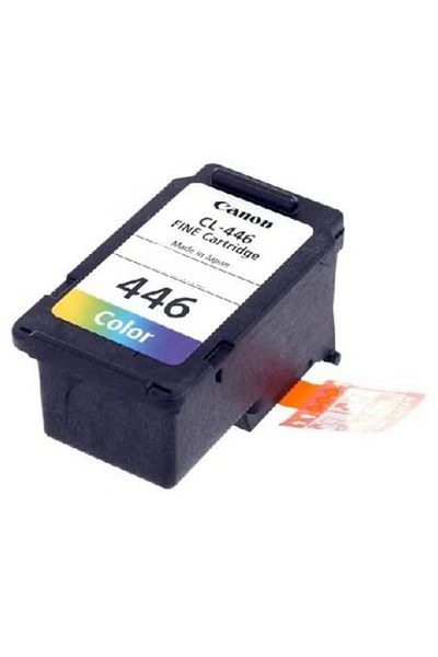 Canon CL‑446 Tri‑Color Ink Cartridge – Yellow / Blue / Purple