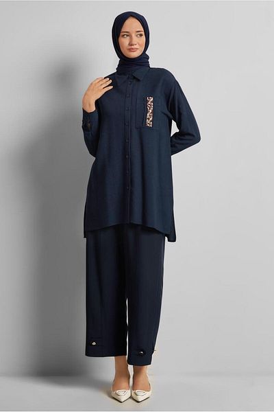 Alvina Viscose Linen Tunic 45646