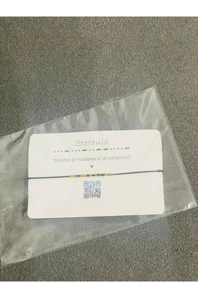 OEM Morse Code Bracelet - Stefania