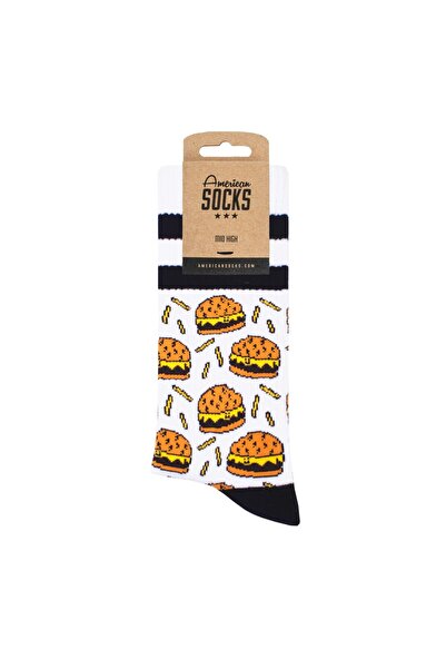 American Socks Бъргър Мания Средно високи чорапи