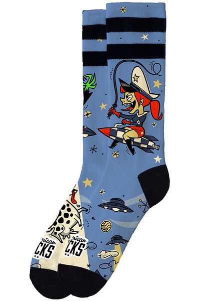 American Socks Alien Sntch Mid High Sg Socks