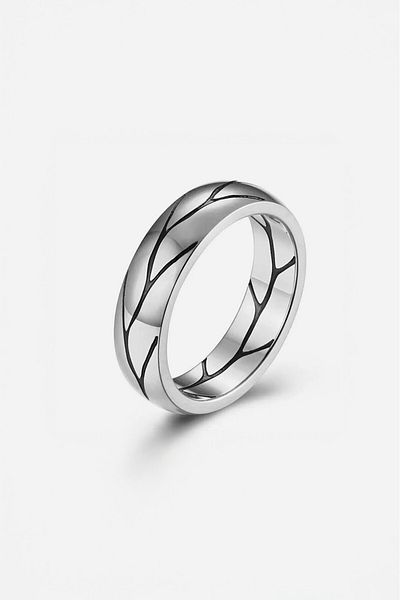 UKHWD SUPPLY 316L Steel Nordic Viking Nature Men's Ring